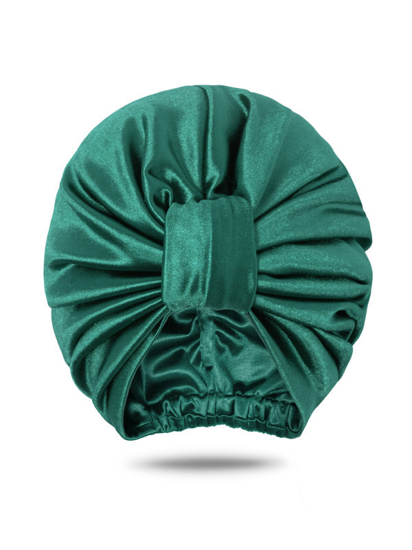 Malachite Green Satin Tam Wrap