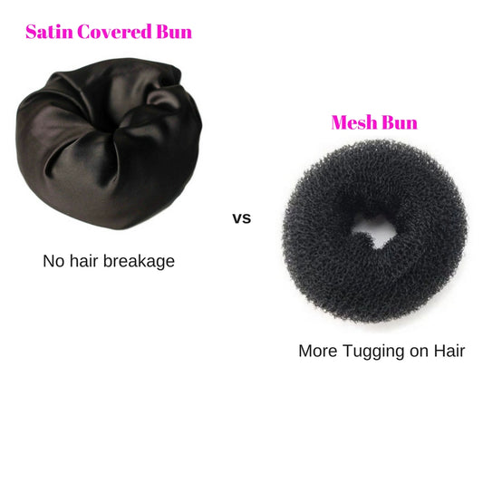 Satin-Lined Hair Bun Maker