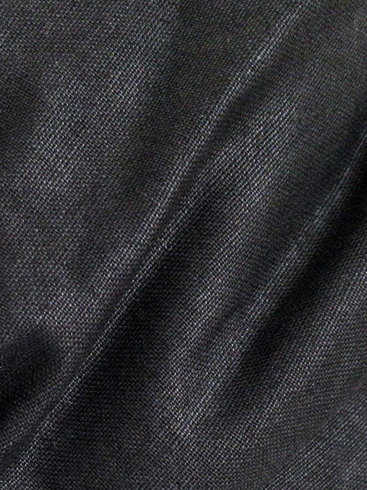 black fabric swatch
